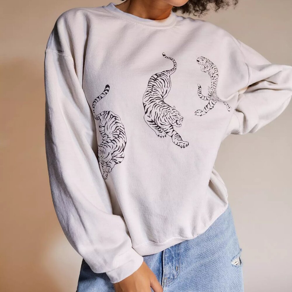 Project Social T Sweatshirt "Tigers Oversized"